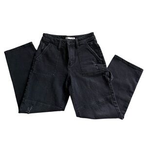 SO Super High Rise Carpenter Straight Jeans - Size 5 (27W)